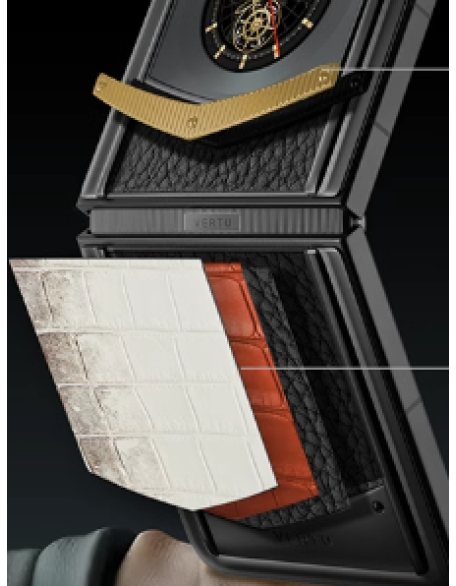 VERTU Vertu Luxury New Flagship IRONFLIP Folding 5G High-End Business Luxury Swiss Watch All-Network Most Expensive Mobile Phone