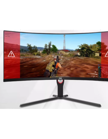 AOC hairtail screen 4K180Hz monitor 34-inch e-sports game CU34G3X curved 144Hz computer screen 2K